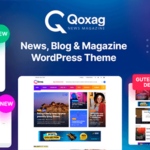 Qoxag – WordPress News Magazine Theme